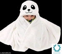 New Born Baby  Combo Pack  Hooded Wearale Wrapper And Baby Bath towel - LXHXB:(78 X2X82) CM, Multipack of:2